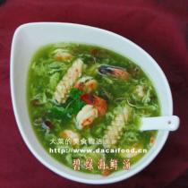 碧綠菠菜湯的做法
