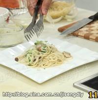 海鮮義大利麵的做法圖解15