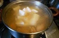 猴頭菇魚肚雞湯的做法圖解9