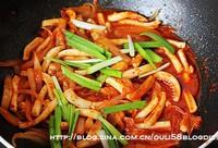 韓式魷魚拌麵的做法圖解15