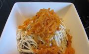 金針菇海蜇拌蕎麥麵的做法圖解5