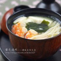 日式味增湯的做法