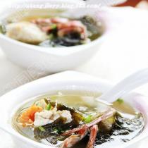 海參菜螃蟹湯的做法