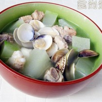 排骨蛤蠣冬瓜湯的做法