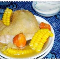 老母雞玉米湯的做法