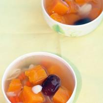 冰糖百合木瓜湯的做法