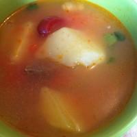 中西合並西紅柿牛肉土豆湯的做法圖解9