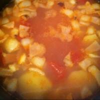 中西合並西紅柿牛肉土豆湯的做法圖解8