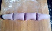 紫薯雙色饅頭的做法圖解6