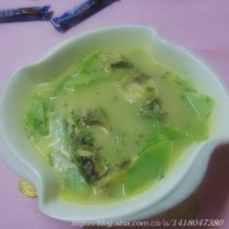 碧綠魚湯的做法