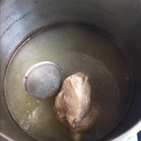 雞蛋牛肉疙瘩湯的做法圖解1