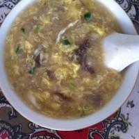 雞蛋牛肉疙瘩湯的做法圖解3