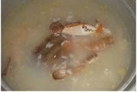 海蟹鮮蝦粥的做法圖解5