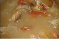 海蟹鮮蝦粥的做法圖解6