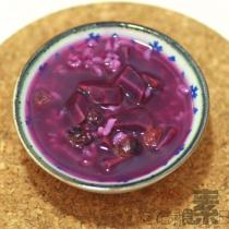 藍莓紫薯粥的做法