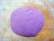 手搟紫薯麵的做法圖解10