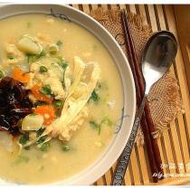 玉米麵疙瘩湯的做法