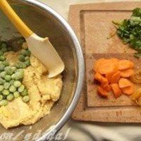 玉米麵疙瘩湯的做法圖解2