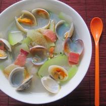 冬瓜火腿蛤蜊湯的做法