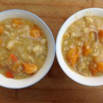 南瓜疙瘩湯的做法