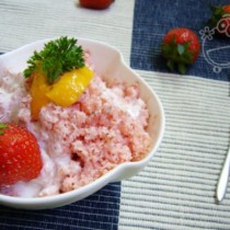 草莓冰沙的做法