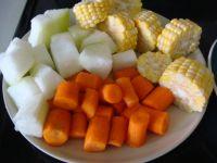 冬瓜玉米排骨湯的做法圖解1