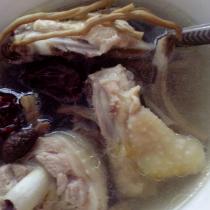 茶樹菇燉雞湯的做法