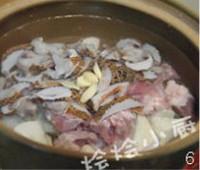 淮山螺肉湯的做法圖解6