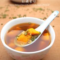 南瓜綠豆湯的做法