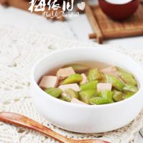 龍井絲瓜豆腐湯的做法