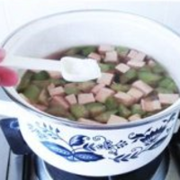 龍井絲瓜豆腐湯的做法圖解5