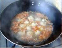 番茄馬蹄肉丸湯的做法圖解10