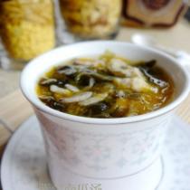 紫菜蝦皮南瓜湯的做法