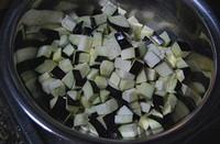 竹筍茄子肉丁拌蝴蝶義麵的做法圖解6