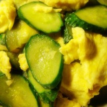 黃瓜炒雞蛋的做法