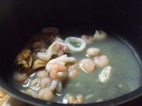 青醬海鮮義麵的做法圖解2
