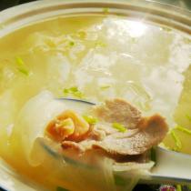老黃瓜瑤柱瘦肉湯的做法