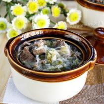 羊肉酸菜粉絲湯的做法