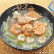 三文魚海鮮湯的做法