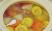 紅白蘿卜大骨湯的做法圖解7