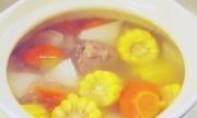 紅白蘿卜大骨湯的做法圖解9