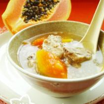 香檸木瓜排骨湯的做法