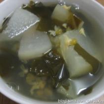 海帶冬瓜綠豆湯的做法