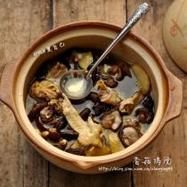 香菇燉雞湯的做法
