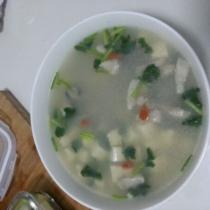 牡蠣豆腐湯的做法