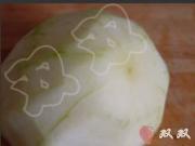 冬瓜蓉薺菜湯的做法圖解1