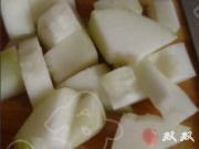 冬瓜蓉薺菜湯的做法圖解2