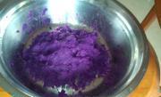 紫薯玉米麵饅頭的做法圖解2