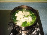 菠菜豆腐湯的做法圖解5