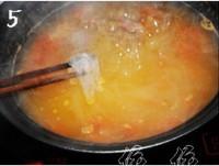 番茄牛肉粉絲湯的做法圖解5